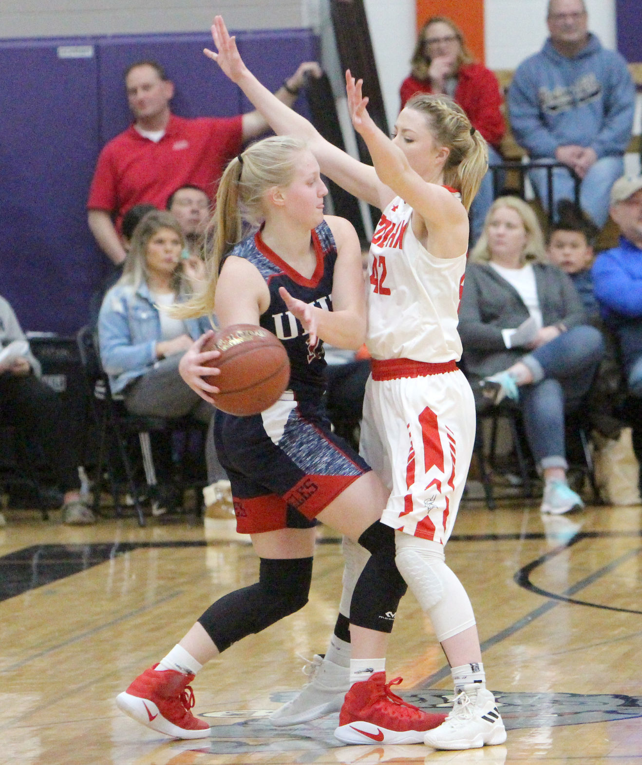 Colfax girls basketball vs Unity at Chetek-Weyerhaeuser 3-5-20